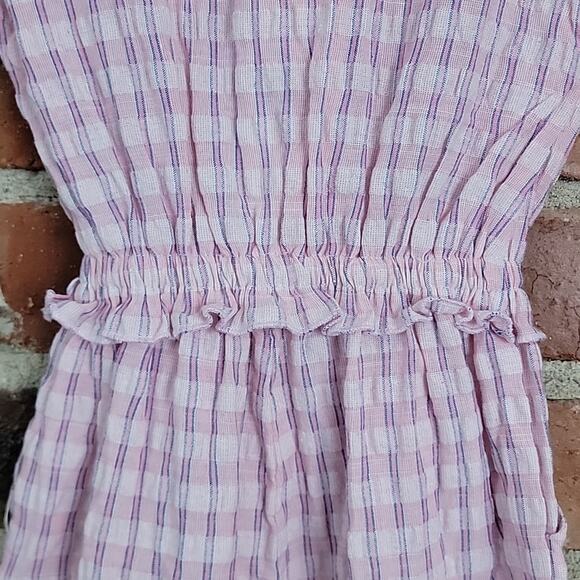 Peek Janice Jumpsuit in Pink Plaid Toddler Kid 2T - Picture 8 of 16